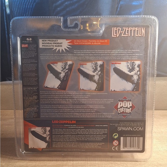 LED ZEPPELIN 3D ALBUM COVER Poster Wall Art Pop culture by McFarlane NEW - Picture 3 of 5